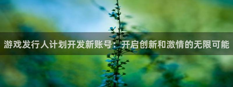 db电竞官网注册平台怎么样啊：游戏发行人计划开发新账号：开启创新和激情的无限可能